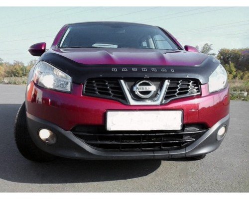 Дефлектор капота (VIP) для Nissan Qashqai 2010-2014 - 68401-11