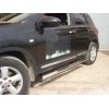 Бічні труби (2 шт., нерж.) для Nissan Qashqai 2010-2014
