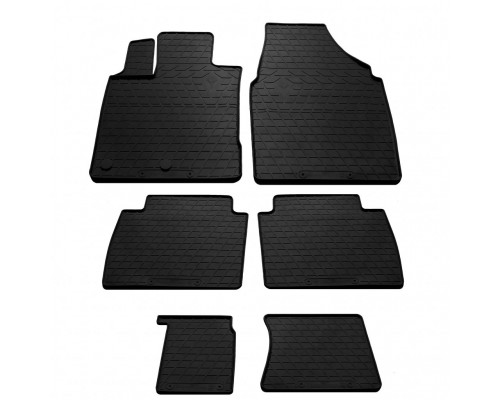 Гумові килимки для -20212 (6 шт, Stingray Premium) для Nissan Qashqai 2010-2014 - 78691-11