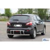 Задня дуга AK011 (нерж.) для Nissan Qashqai 2010-2014