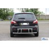 Задня дуга AK011 (нерж.) для Nissan Qashqai 2010-2014
