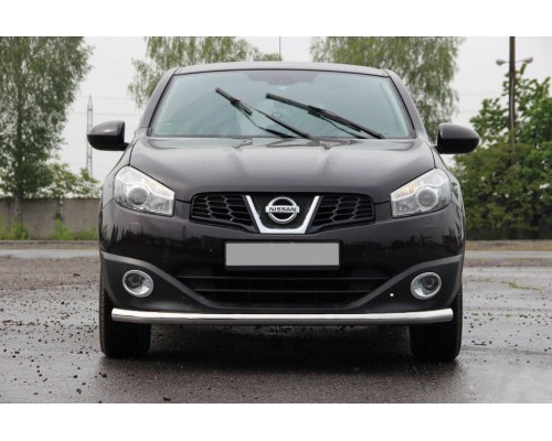 Передній ус ST008 (нерж) 42 мм для Nissan Qashqai 2010-2014
