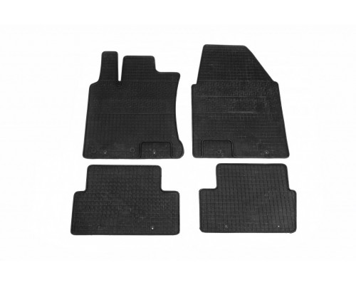 Гумові килимки (4 шт, Polytep) для Nissan Qashqai 2010-2014 - 55956-11