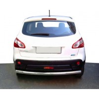 Задня дуга AK002 (нерж.) для Nissan Qashqai 2010-2014