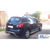 Задня дуга AK007 (нерж.) для Nissan Qashqai 2010-2014 - 80117-11