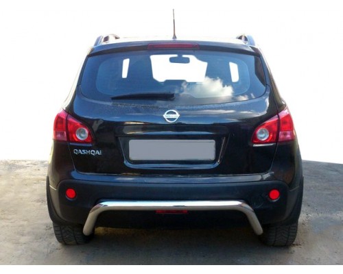 Задня дуга AK007 (нерж.) для Nissan Qashqai 2010-2014 - 80117-11