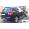 Задня дуга AK007 (нерж.) для Nissan Qashqai 2010-2014 - 80117-11