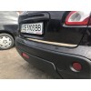 Накладка кромки крышки багажника (нерж.) OmsaLine - Итальянская нержавейка для Nissan Qashqai 2010-2014 - 53868-11
