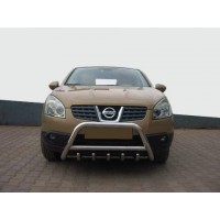 Передня дуга WT003 (нерж.) 51 мм для Nissan Qashqai 2010-2014