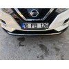 Накладка на передний бампер (2017+︎, нерж) Carmos - Турецкая сталь для Nissan Qashqai 2014+ - 78841-11