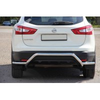 Задня дуга AK007-Plus (нерж) для Nissan Qashqai 2014-2021