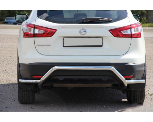 Задня дуга AK007-Plus (нерж) для Nissan Qashqai 2014-2021