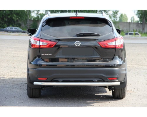 Задня дуга AK002 (нерж) для Nissan Qashqai 2014-2021