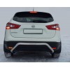 Задня дуга AK007-1 (нерж) для Nissan Qashqai 2014-2021