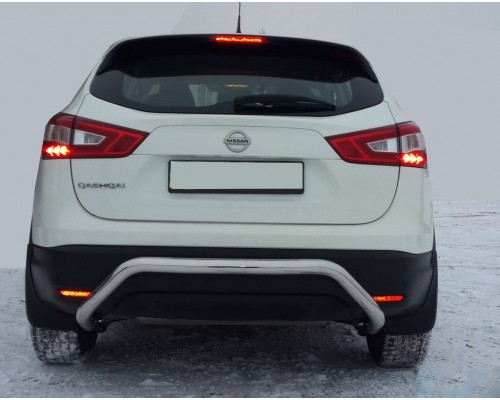 Задня дуга AK007-1 (нерж) для Nissan Qashqai 2014-2021
