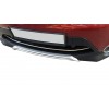 Накладка на передній бампер (2014-2017, нерж) OmsaLine - Італійська нержавіюча сталь для Nissan Qashqai 2014+ - 57005-11