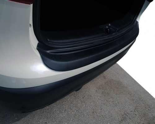 Накладка на задний бампер EuroCap (2014-2017, ABS) для Nissan Qashqai 2014+ - 64827-11
