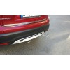 Кромка багажника (нерж.) OmsaLine - Італійська нержавіюча сталь для Nissan Qashqai 2014+ - 56997-11