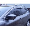Ветровики с хромом Niken Luxury (4 шт) для Nissan Qashqai 2014-2021 гг