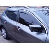 Ветровики с хромом Niken Luxury (4 шт) для Nissan Qashqai 2014-2021 гг