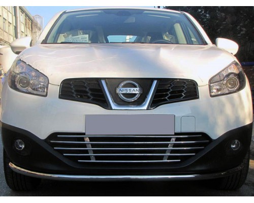 Передній захист ST008 (нерж) для Nissan Qashqai 2014-2021