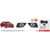 Противотуманки 2015-2019 (полный комплект) для Nissan Sentra 2012-2019 гг