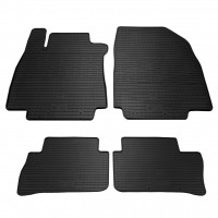 Резиновые коврики (4 шт, Stingray Premium) для Nissan Tiida 2011-2014