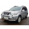 Передній захист ST007 (нерж) для Nissan X-trail T30 2002-2007