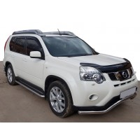 Передній захист ST007 (нерж) для Nissan X-trail T31 2007-2014