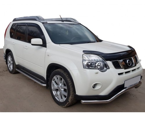Передній захист ST007 (нерж) для Nissan X-trail T31 2007-2014