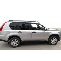 Ветровики (4 шт, HIC) для Nissan X-trail T31 2007-2014