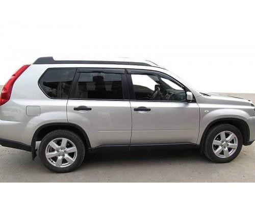 Ветровики (4 шт, HIC) для Nissan X-trail T31 2007-2014 - 75801-11