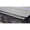 Бічні пороги Premium (2 шт., нерж.) Ø60 для Nissan X-trail T31 2007-2014