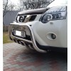 Передній захист WT003 (нерж) для Nissan X-trail T31 2007-2014
