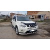 Передній захист ST015 (нерж.) для Nissan X-trail T31 2007-2014