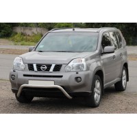 Передній захист WT007 (нерж) для Nissan X-trail T31 2007-2014