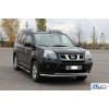 Передняя защита ST014 (нерж) для Nissan X-trail T31 2007-2014