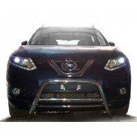 Кенгурятник WT005 (нерж) для Nissan X-trail T32/Rogue 2014+