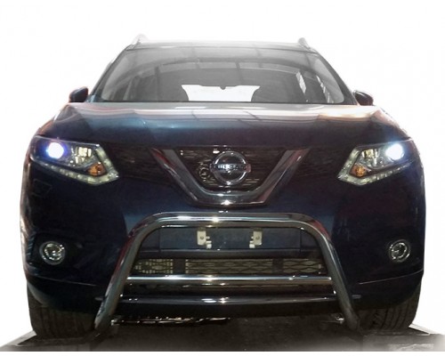 Кенгурятник WT005 (нерж) для Nissan X-trail T32/Rogue 2014+