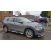 Бічні труби (2 шт, нерж) для Nissan X-trail T32/Rogue 2014+