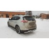 Задній захист NSXT.13.6.B1-08 (2 шт., нерж) для Nissan X-trail T32 /Rogue 2014+