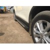 Боковые пороги Maya V1 (2 шт, алюминий) для Nissan X-trail T32 /Rogue 2014+ - 52008-11