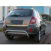Задняя дуга AK007-1 (нерж.) для Opel Antara 2007+
