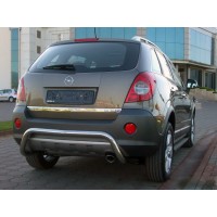 Задняя дуга AK007-1 (нерж.) для Opel Antara 2007+