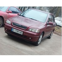 Зимняя решетка Матовая для Opel Astra G classic 1998-2012