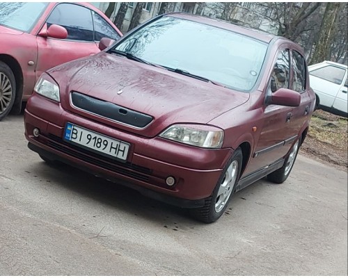 Зимняя решетка Матовая для Opel Astra G classic 1998-2012 - 55690-11