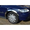 Накладки на арки (4 шт, нерж) для Opel Astra G classic 1998-2012 гг. - 80262-11