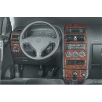 Накладки на панель Алюміній для Opel Astra G classic 1998-2012