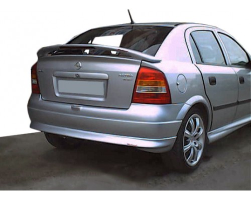 Задня спідниця HB (під фарбування) для Opel Astra G classic 1998-2012