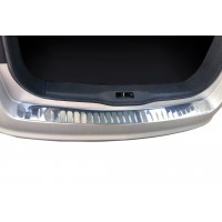 Накладка на задній бампер OmsaLine (SW, нерж) для Opel Astra H 2004-2013